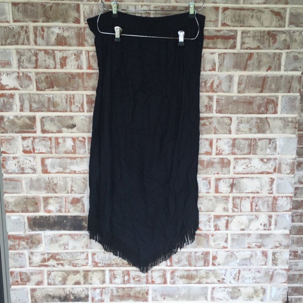 Vtg. Southwest Canyon Vtg Boho Fringe Western Skirt S